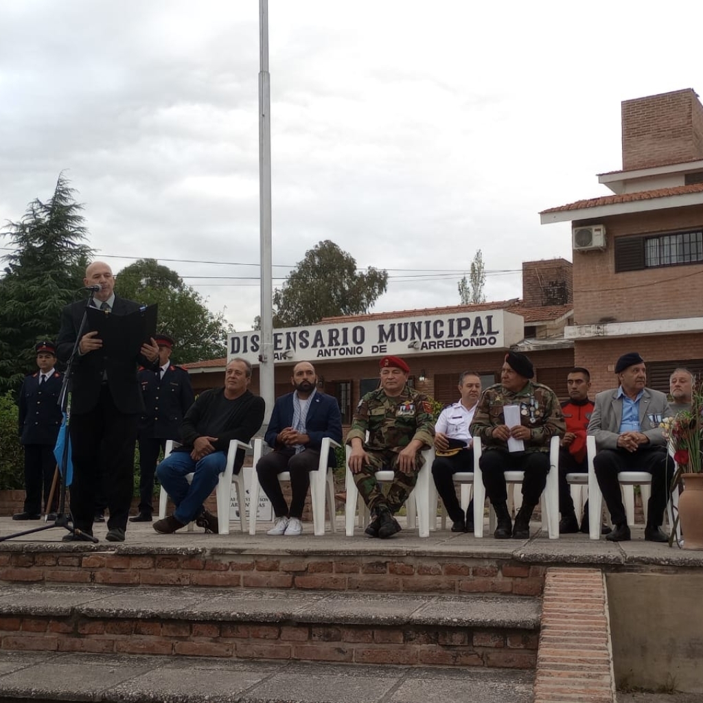 Conmemoraron en San Antonio el 42° aniversario de la Gesta de Malvinas